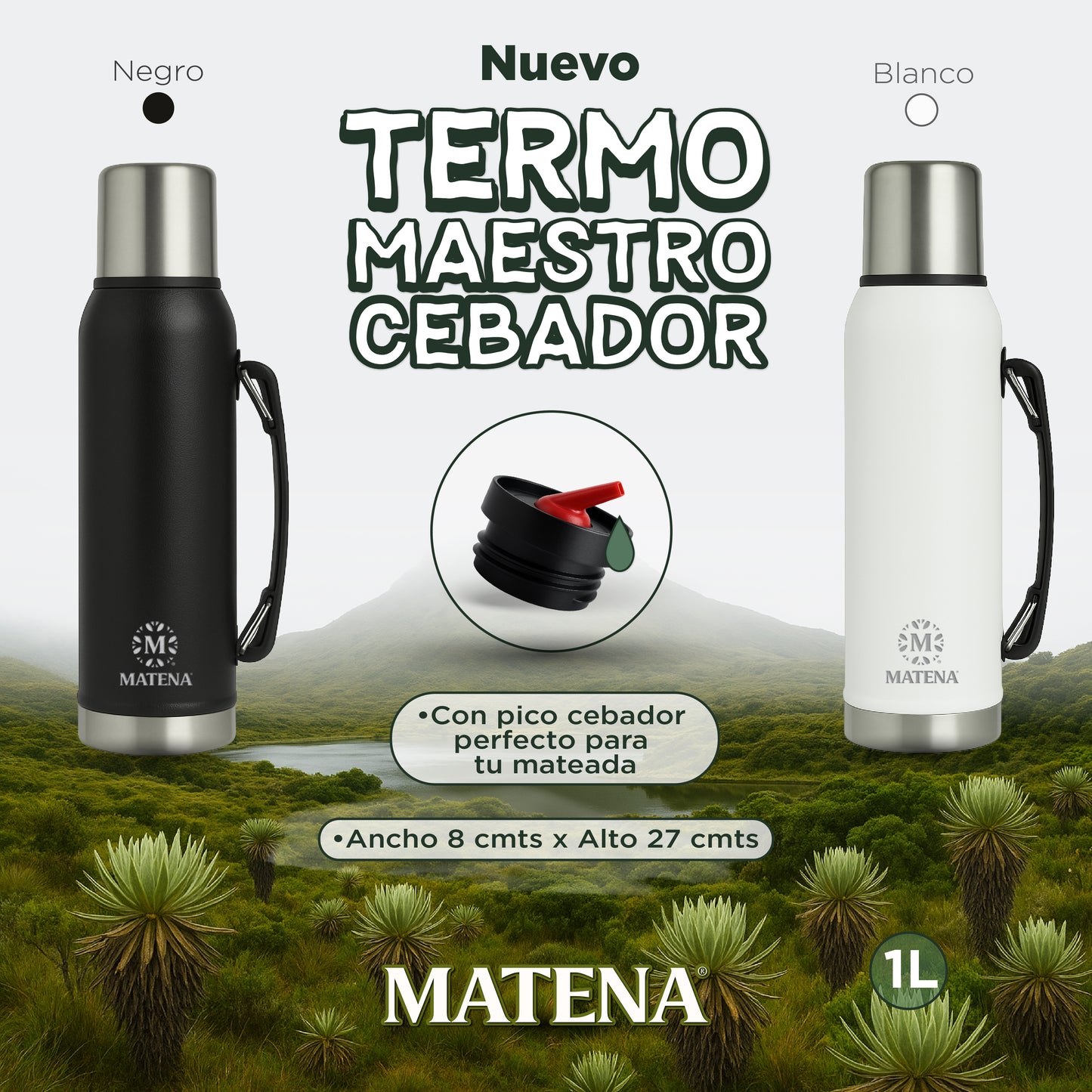 Termo Maestro Cebador 1L