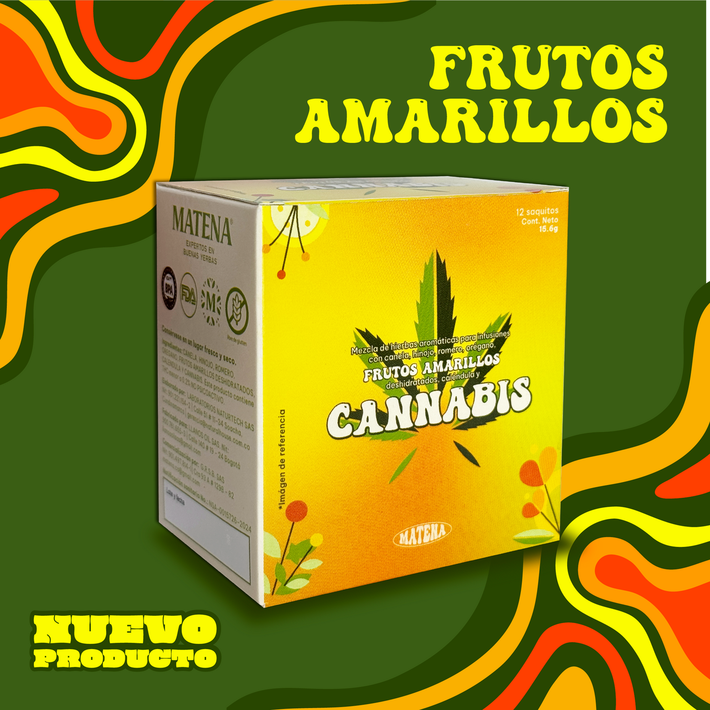 Infusión Premium Frutos amarillos