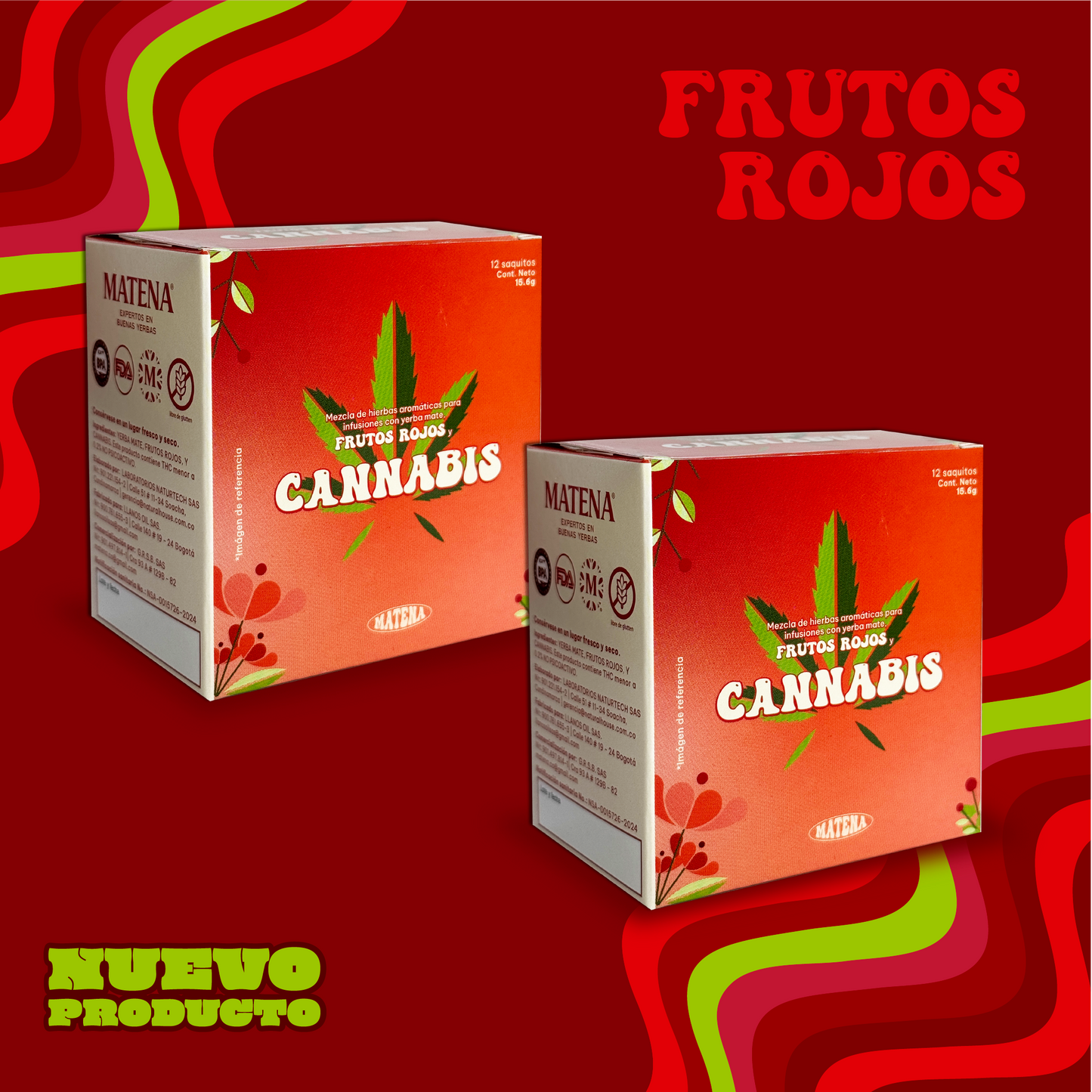 Infusión Premium con Cann*bis en Combo x2 Unidades