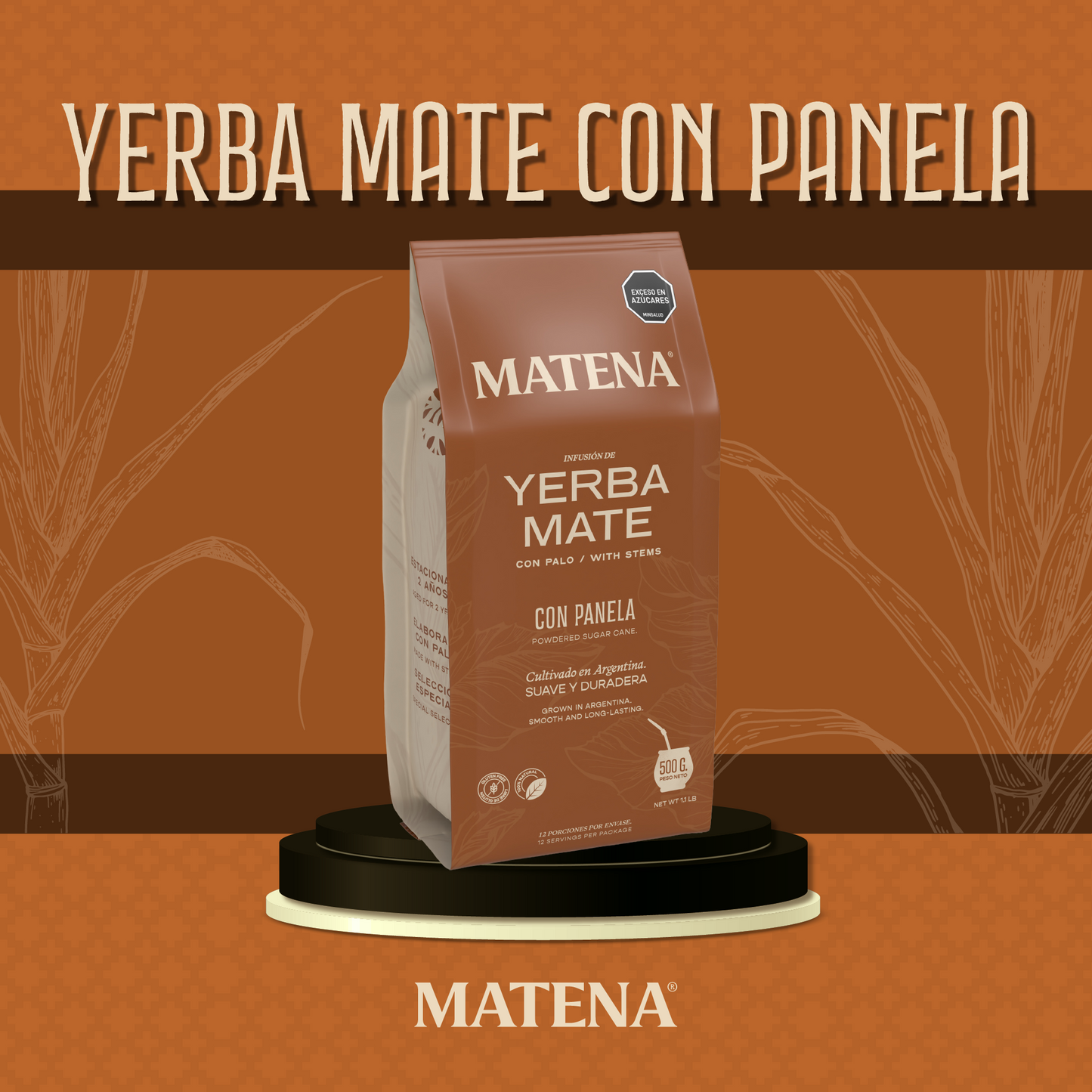 Yerba Mate Panela x 400gr
