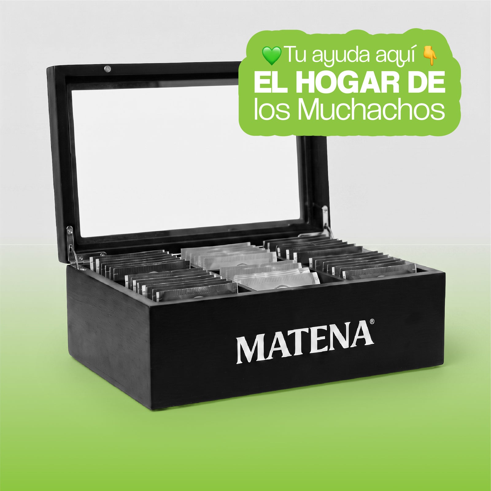 Caja Organizadora Premium de Infusiones - Colección Completa x 6 sabores (104 infusiones)