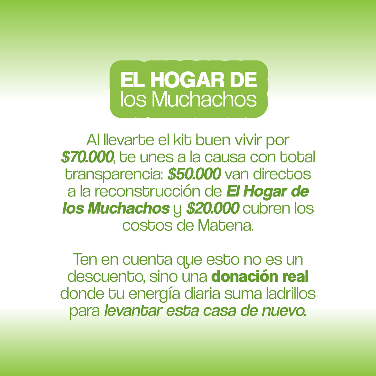Kit elige el buen vivir