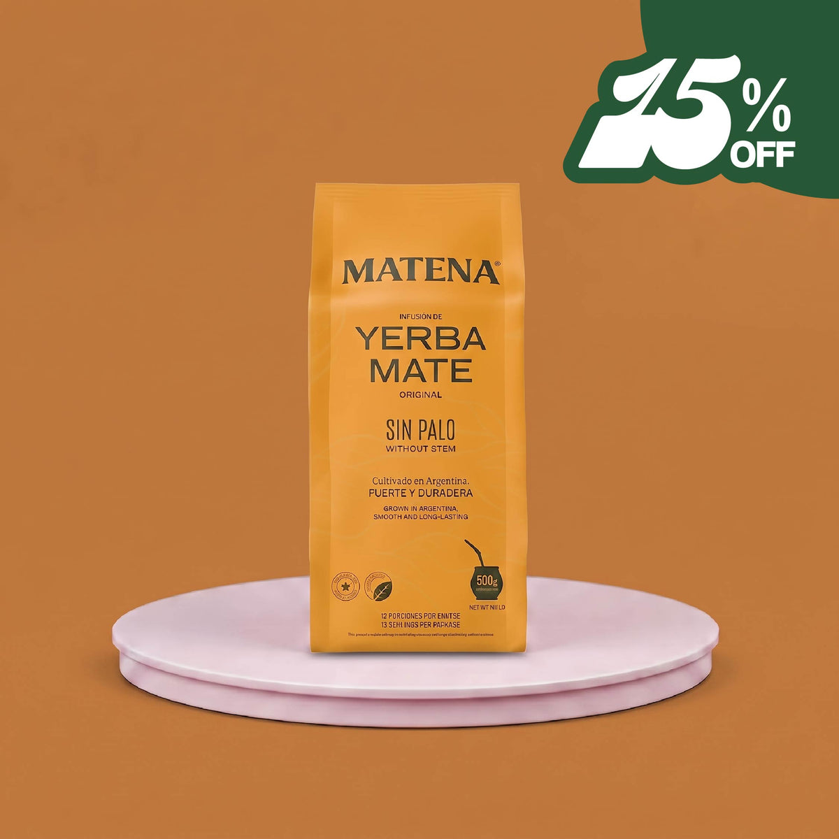 Yerba Mate Sin Palo x 500gr