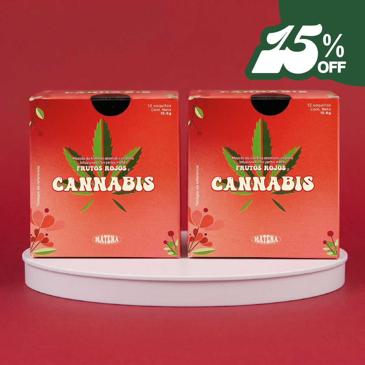 Infusión Premium con Cann*bis en Combo x2 Unidades
