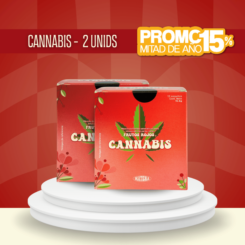 Infusión Premium con Cann*bis en Combo x2 Unidades