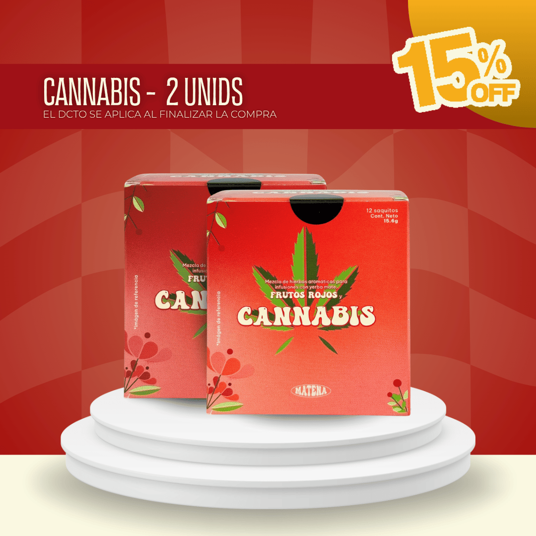 Infusión Premium con Cann*bis en Combo x2 Unidades