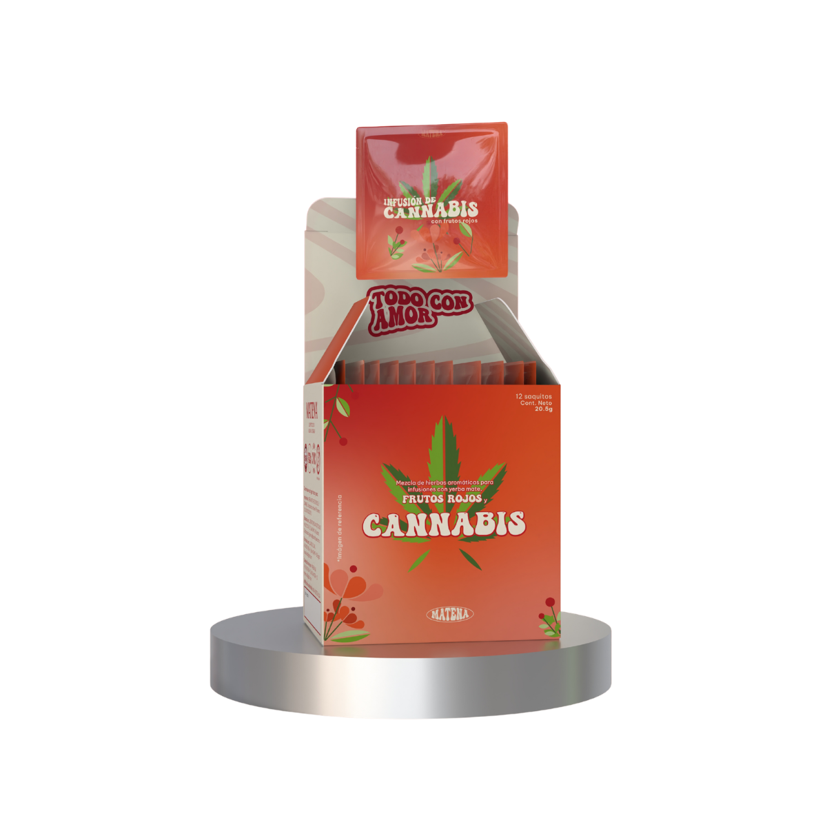 Infusión Premium Frutos rojos