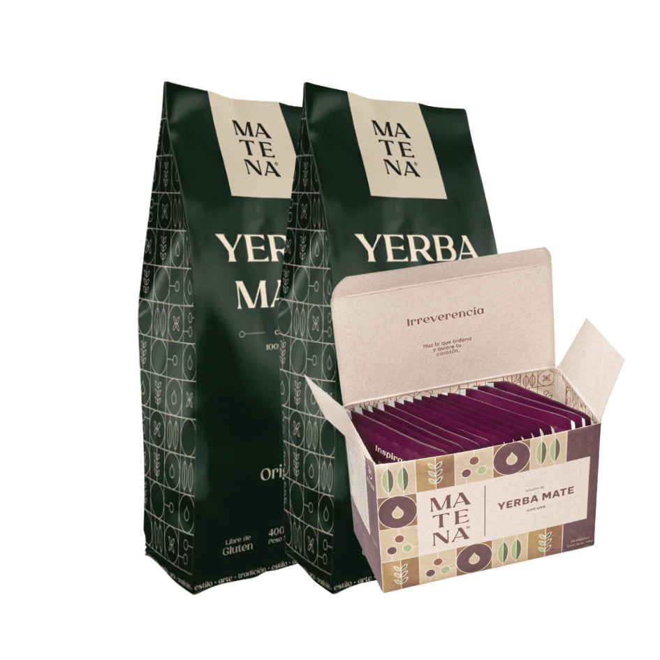 Combo 2 Yerbas y 1 Caja