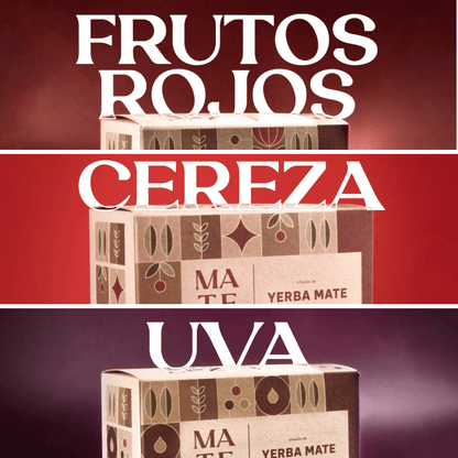 COMBO de Yerba Mate en Saquitos (3 cajas)