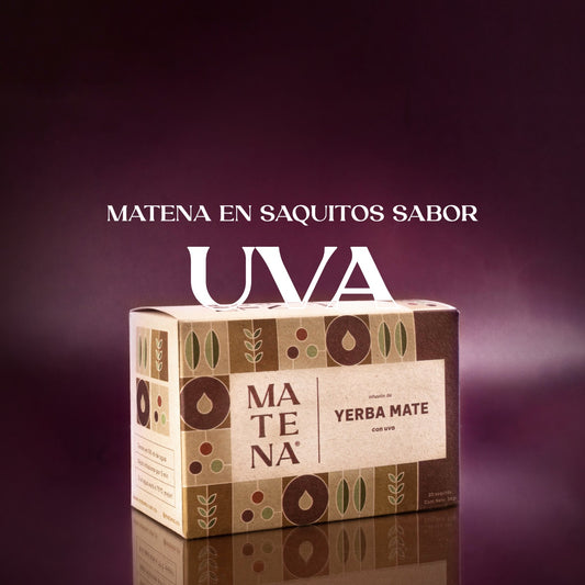 Yerba Mate en Saquitos con UVA (caja x 20 unidades)