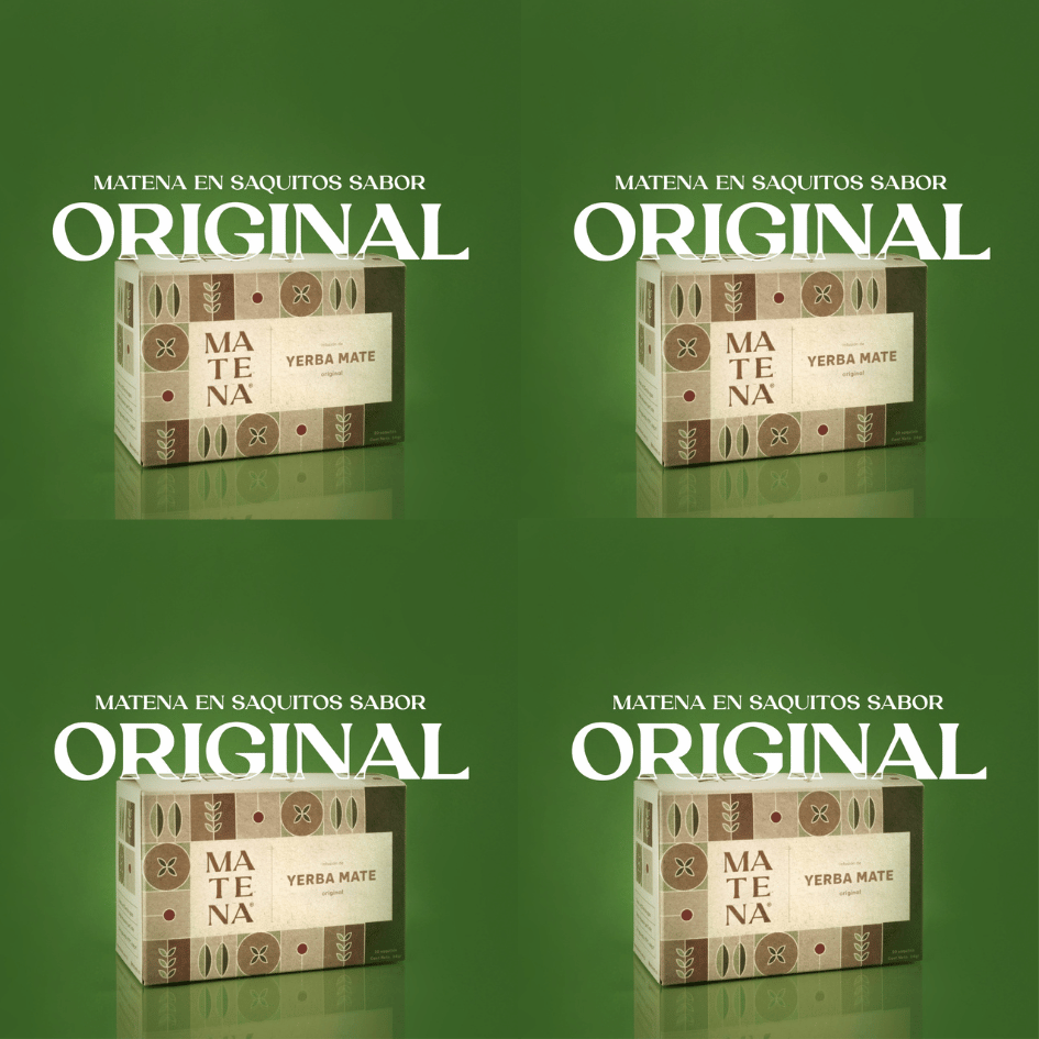 COMBO de Yerba Mate en Saquitos (4 cajas)