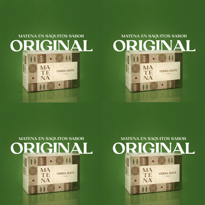 COMBO de Yerba Mate en Saquitos (4 cajas)