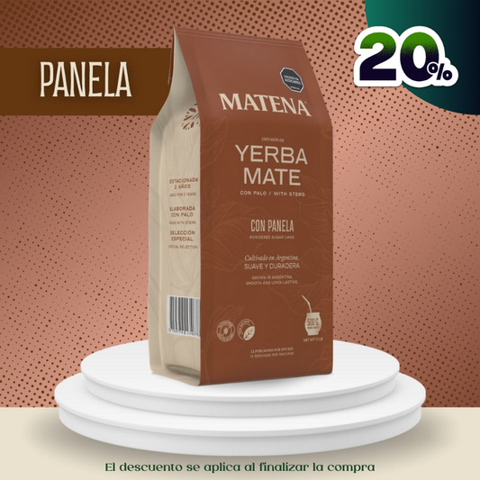 Yerba Mate Panela x 500gr