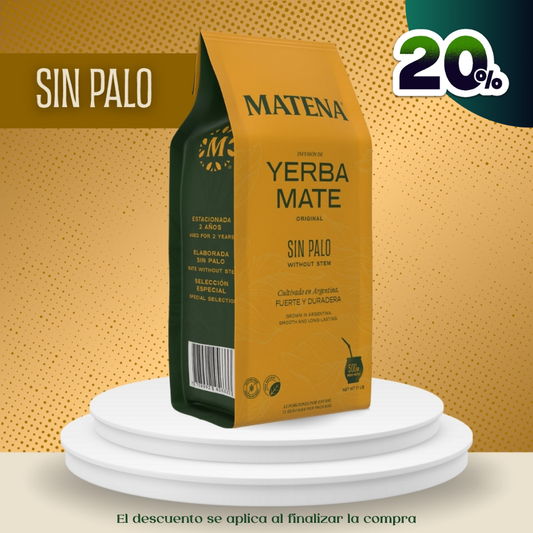 Yerba Mate Sin Palo x 500gr