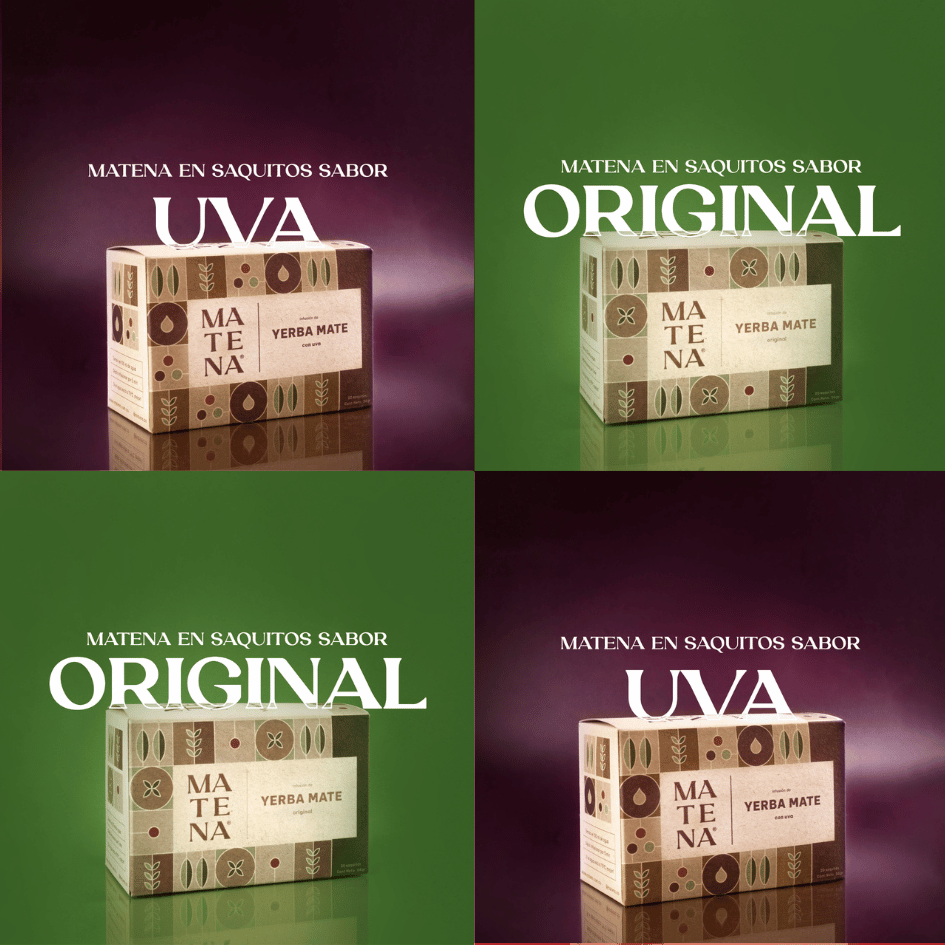 COMBO de Yerba Mate en Saquitos (4 cajas)