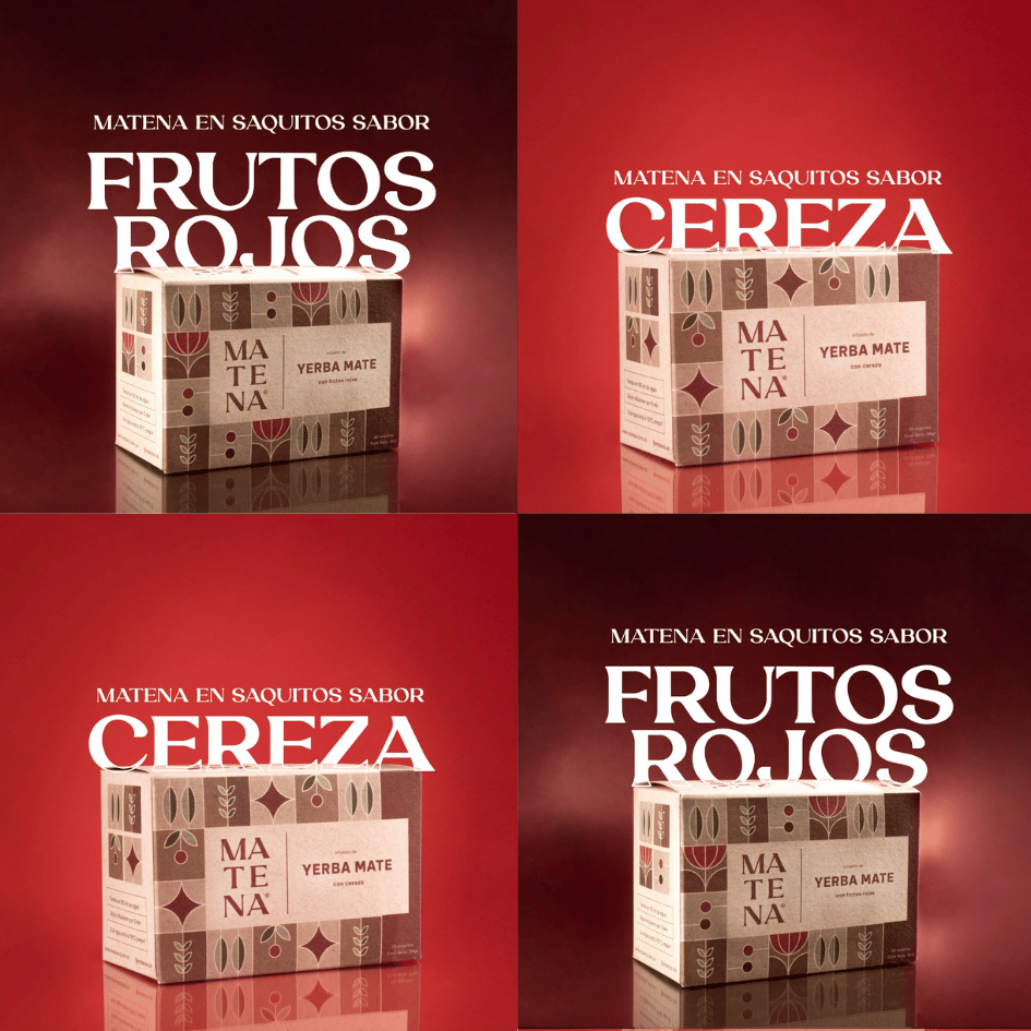 COMBO de Yerba Mate en Saquitos (4 cajas)