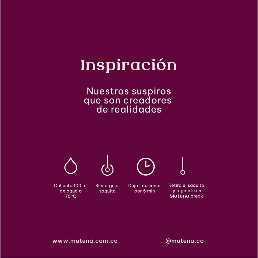 Yerba Mate en Saquitos con UVA (caja x 20 unidades)