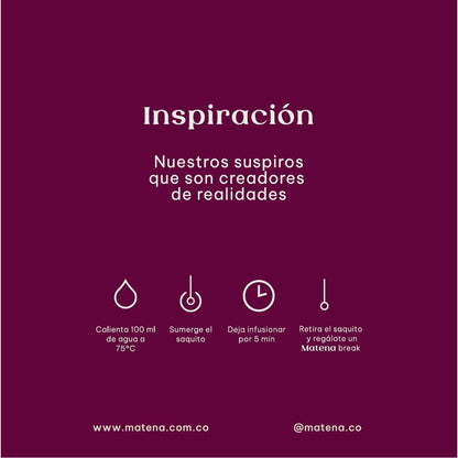Yerba Mate en Saquitos con UVA (caja x 20 unidades)