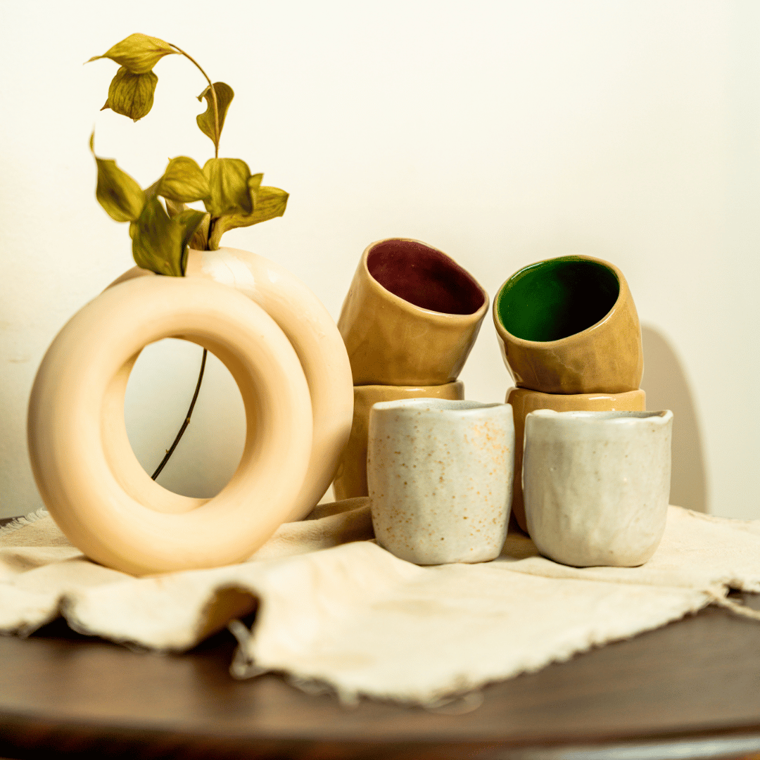 Mates de cerámica