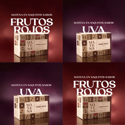 COMBO de Yerba Mate en Saquitos (4 cajas)