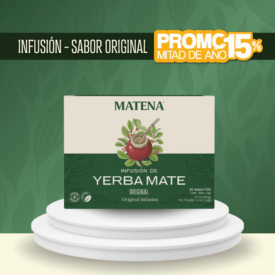 Yerba Mate en Saquitos ORIGINAL (caja x 20 unidades)