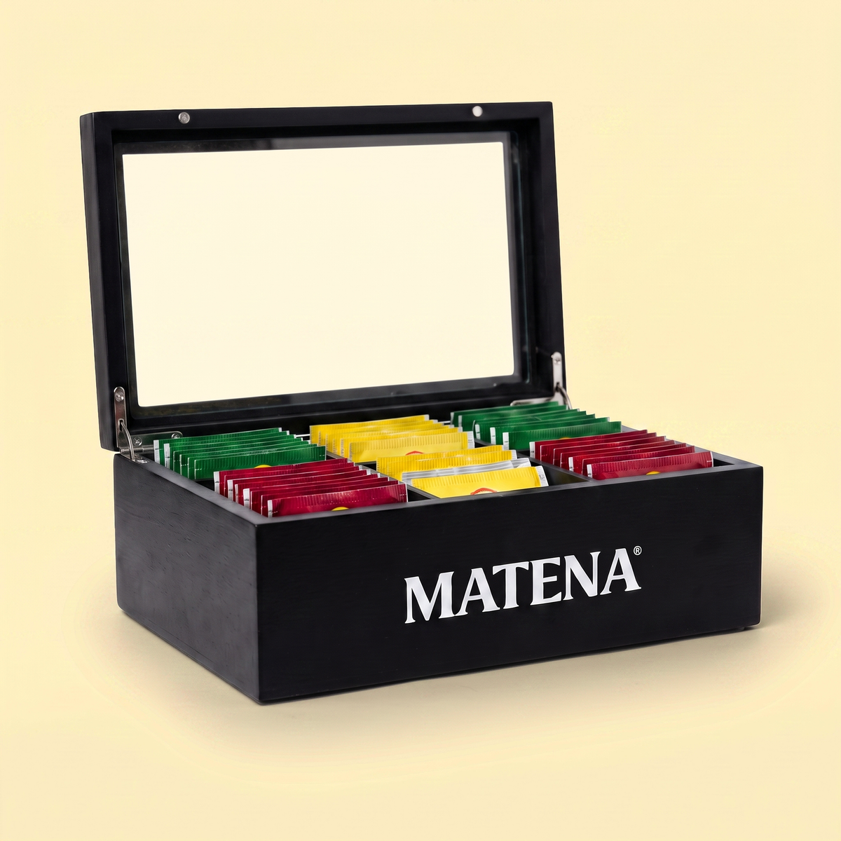 Caja Organizadora Premium de Infusiones - Colección Completa x 6 sabores (104 infusiones)