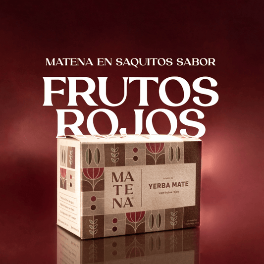 Yerba Mate en Saquitos con FRUTOS ROJOS (caja x 20 unidades)