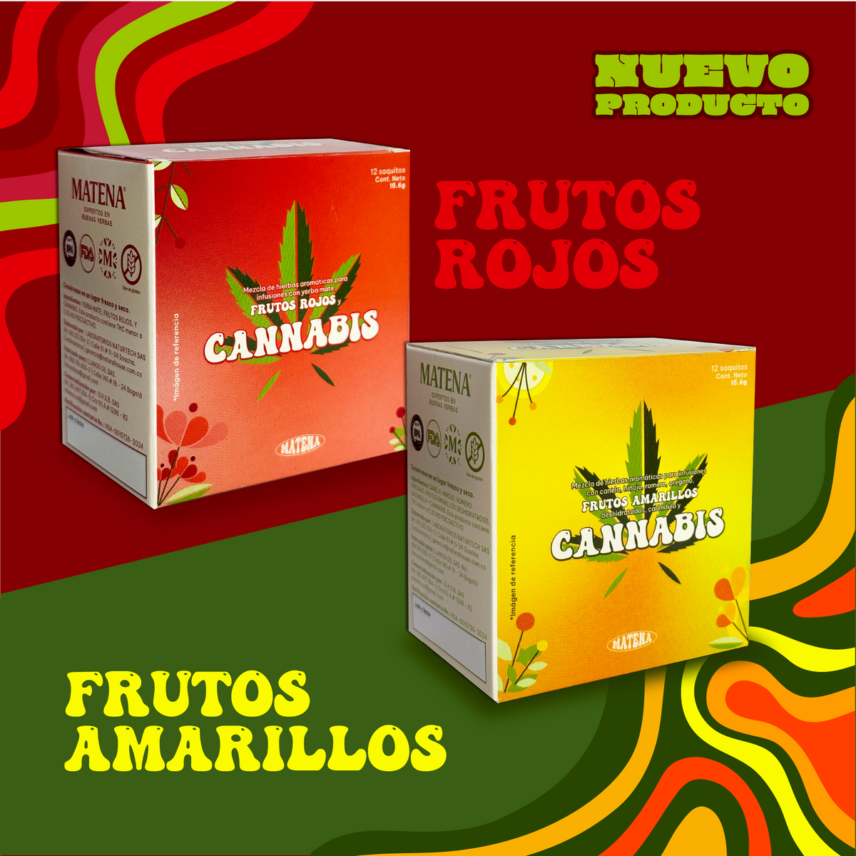 COMBO de infusion Premium con Cann*bis x 2 unidades
