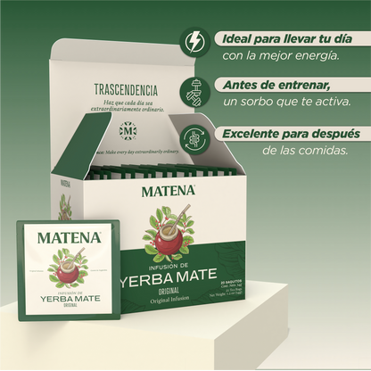 Yerba Mate en Saquitos ORIGINAL (caja x 20 unidades)
