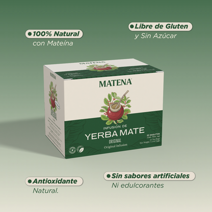 Yerba Mate en Saquitos ORIGINAL (caja x 20 unidades)