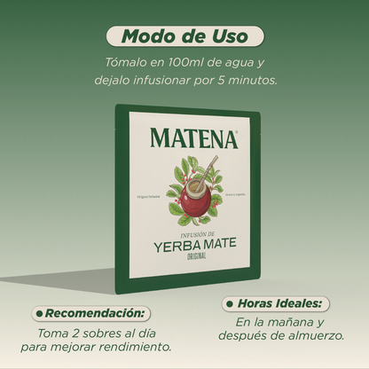 Yerba Mate en Saquitos ORIGINAL (caja x 20 unidades)