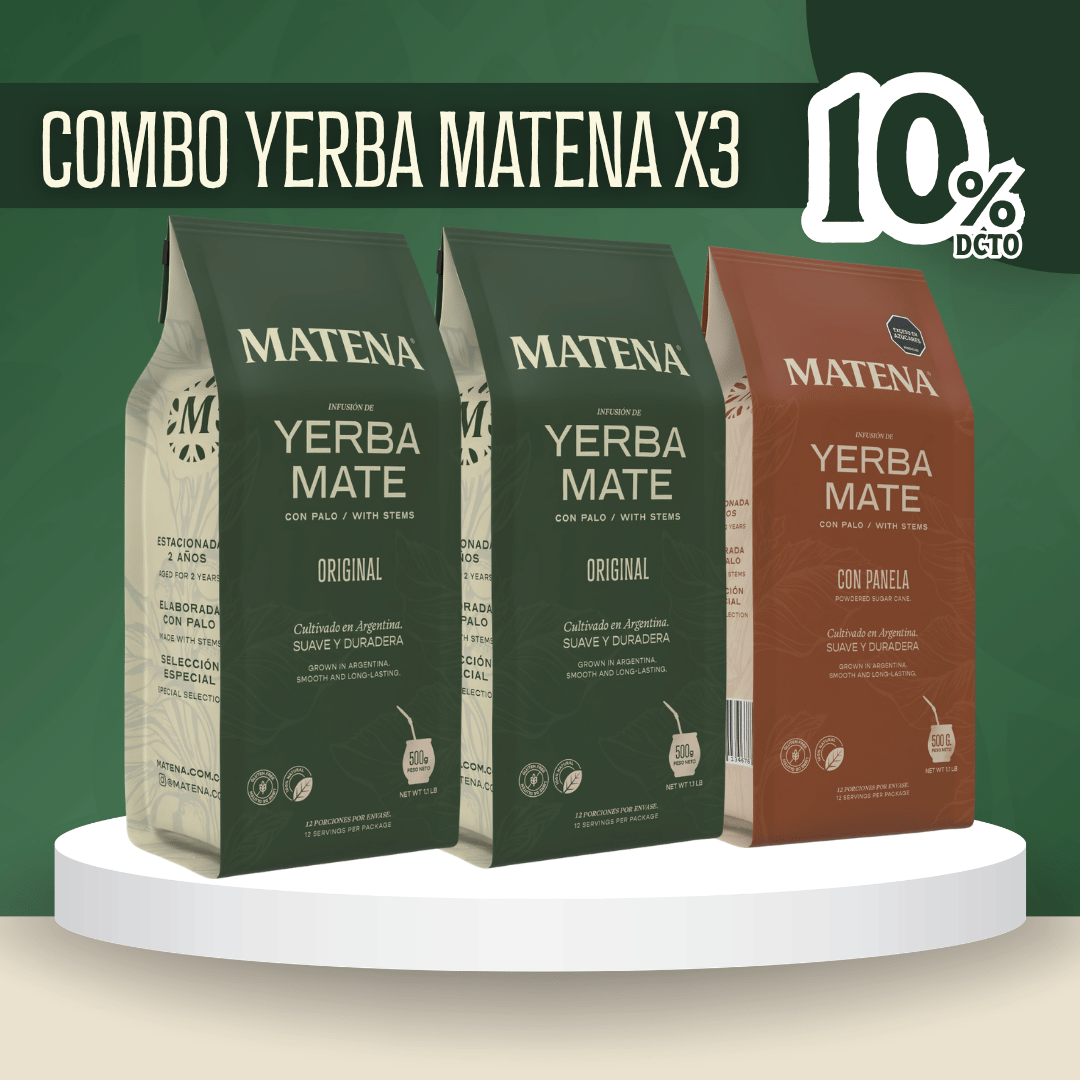 Combo Yerba Matena 3 Unidades (10%OFF)