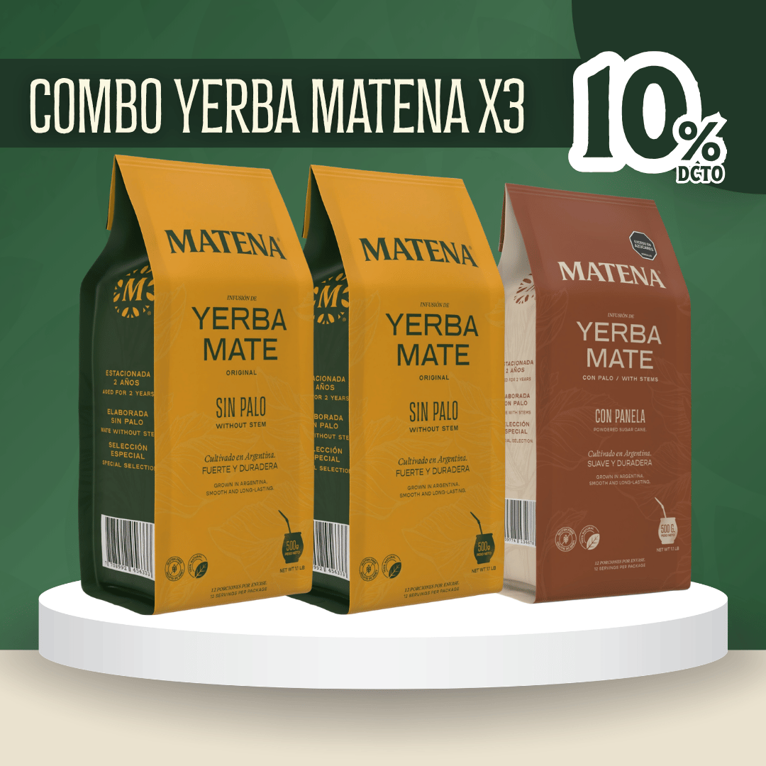 Combo Yerba Matena 3 Unidades (10%OFF)