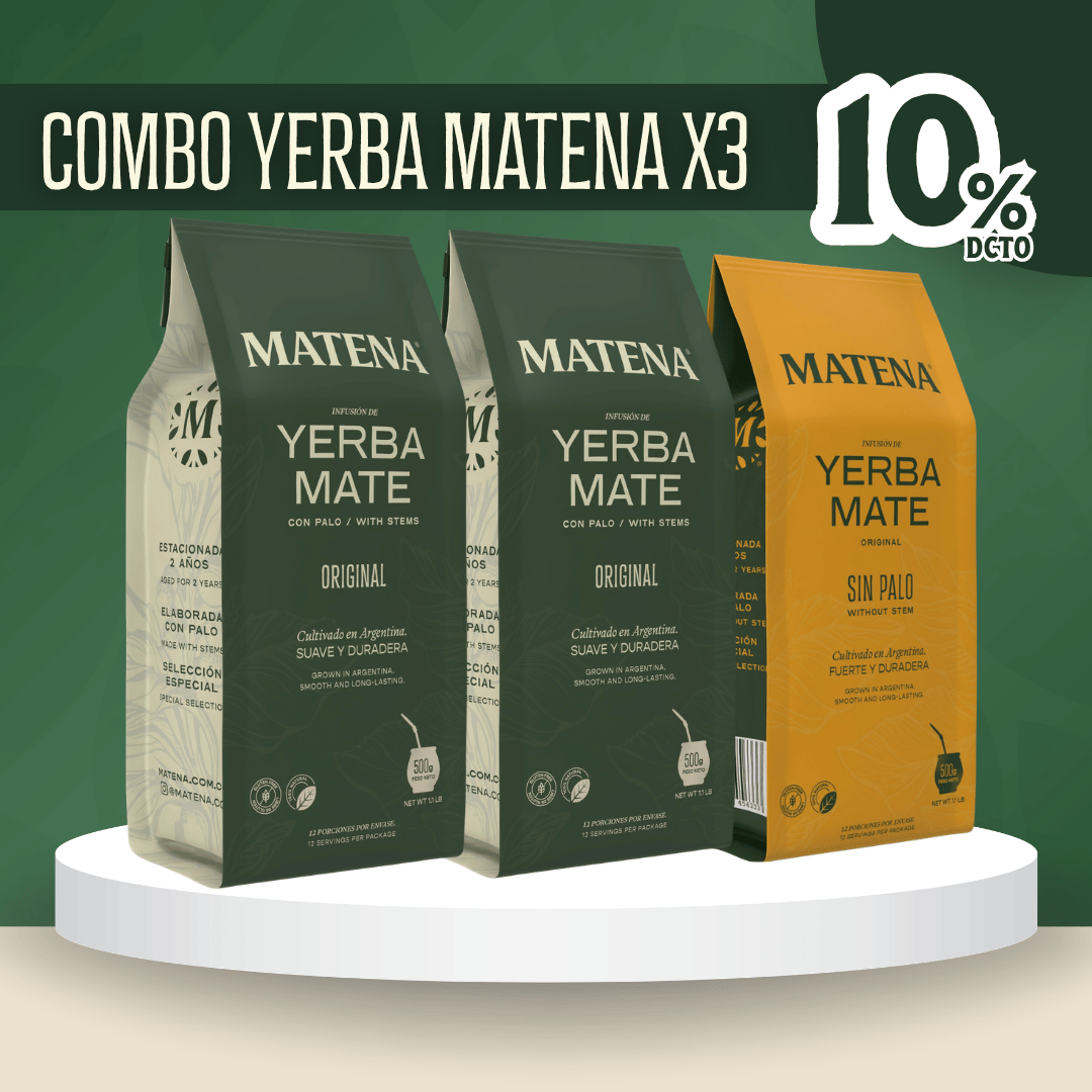 Combo Yerba Matena 3 Unidades (10%OFF)