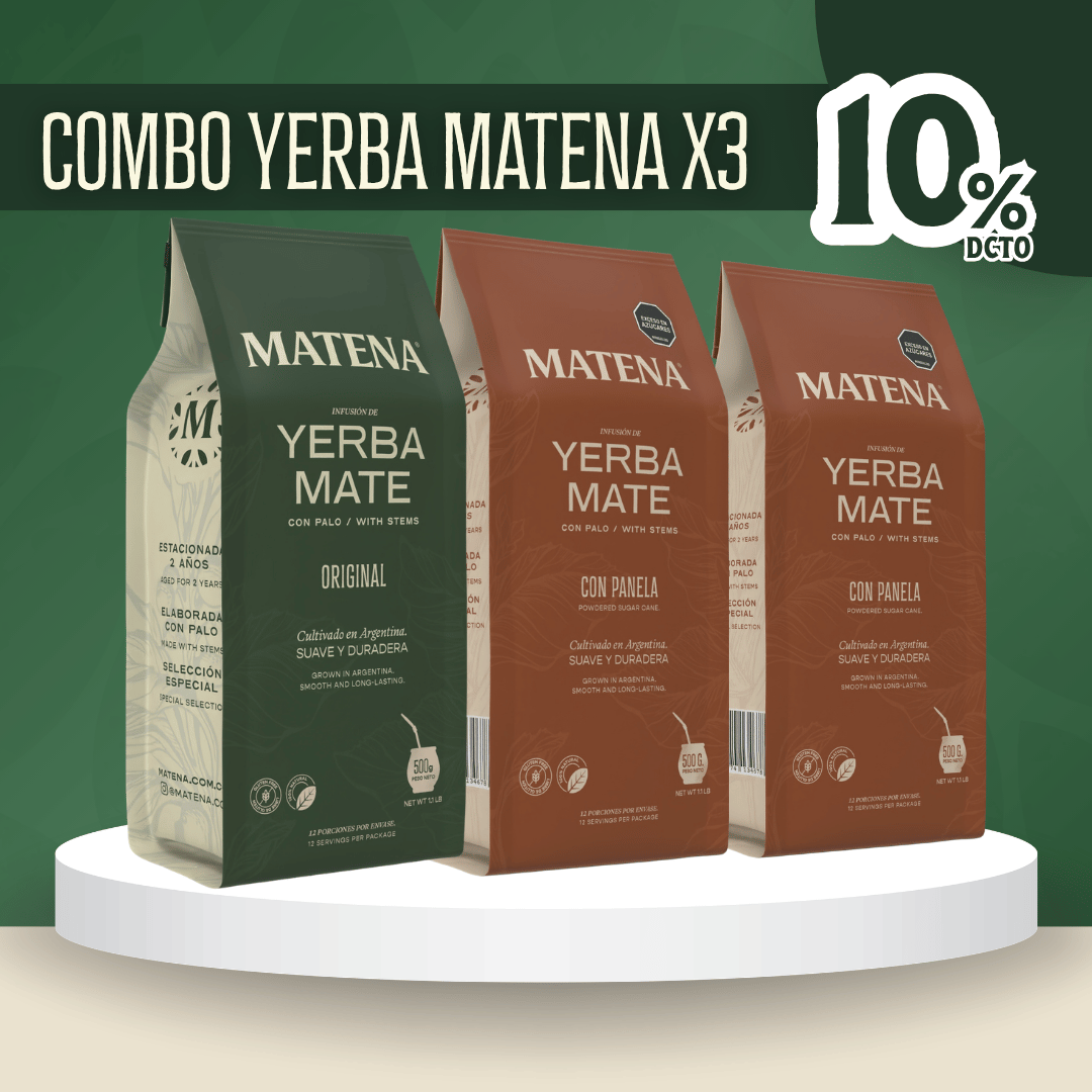 Combo Yerba Matena 3 Unidades (10%OFF)