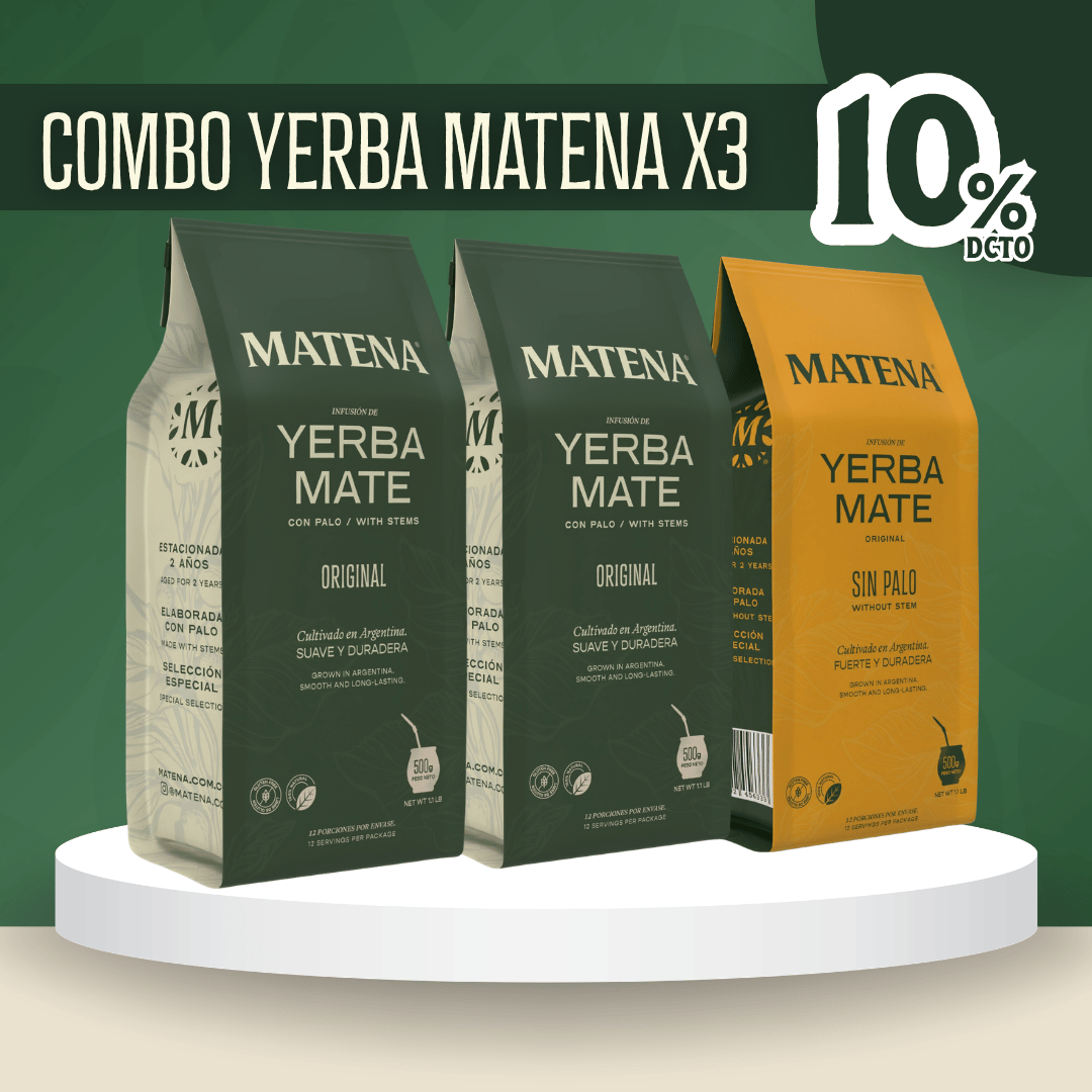 Combo Yerba Matena 3 Unidades (10%OFF)