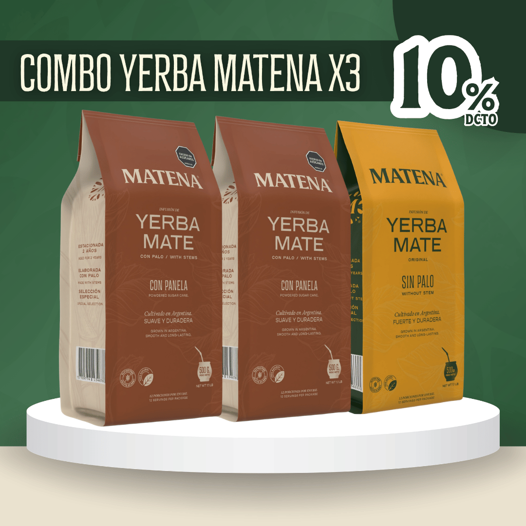 Combo Yerba Matena 3 Unidades (10%OFF)