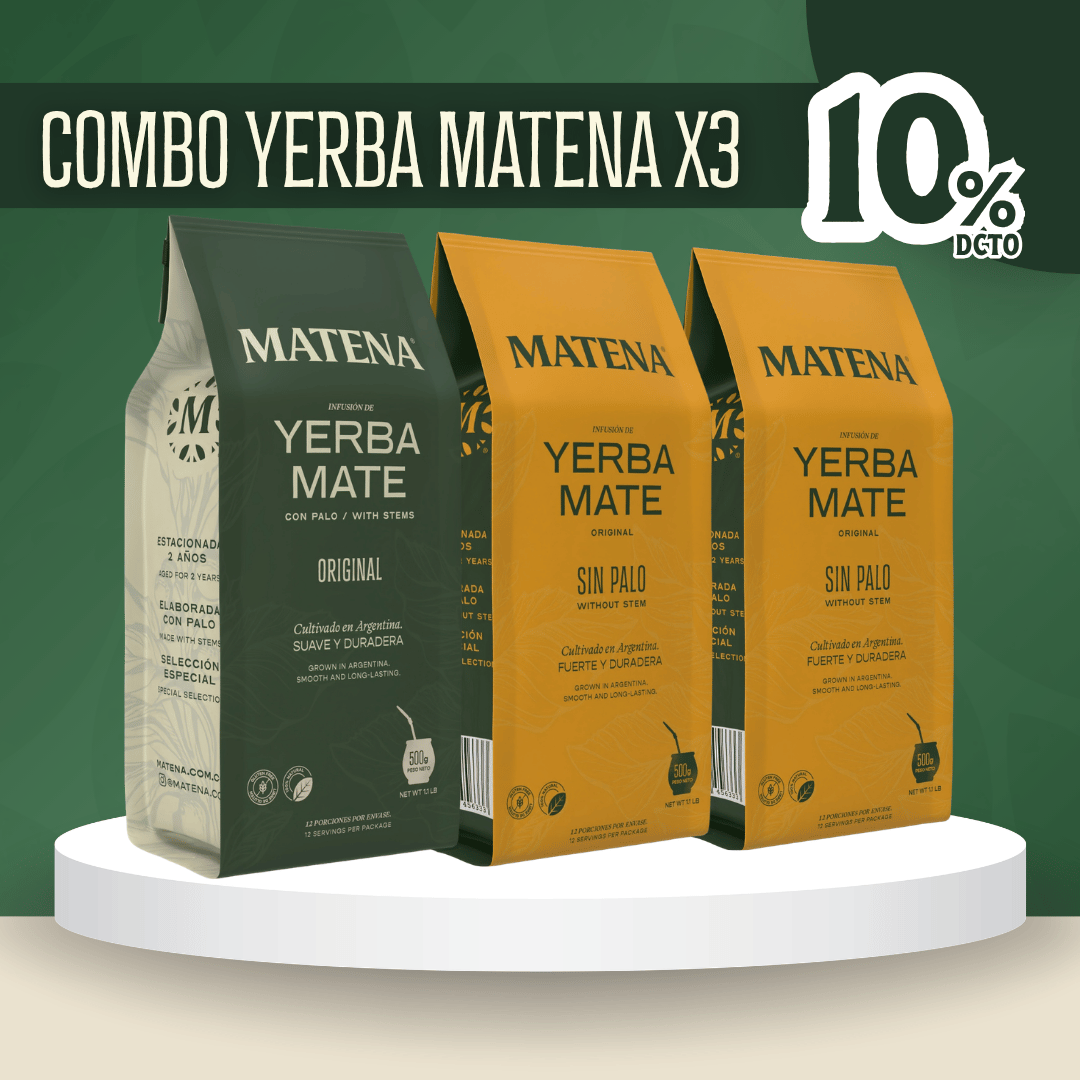 Combo Yerba Matena 3 Unidades (10%OFF)