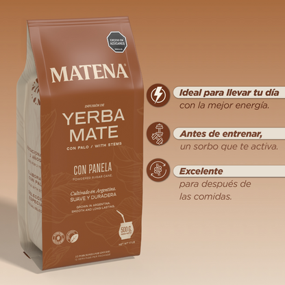 Yerba Mate Panela x 400gr