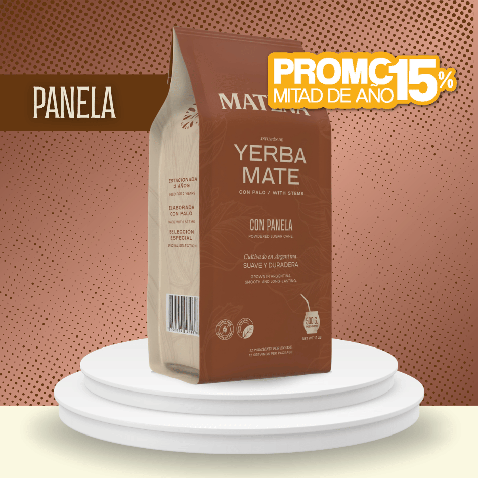 Yerba Mate Panela x 500gr